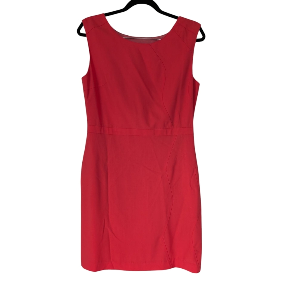 NWT Alex & Eli Watermelon Sand Dune Shift Dress Sz.10